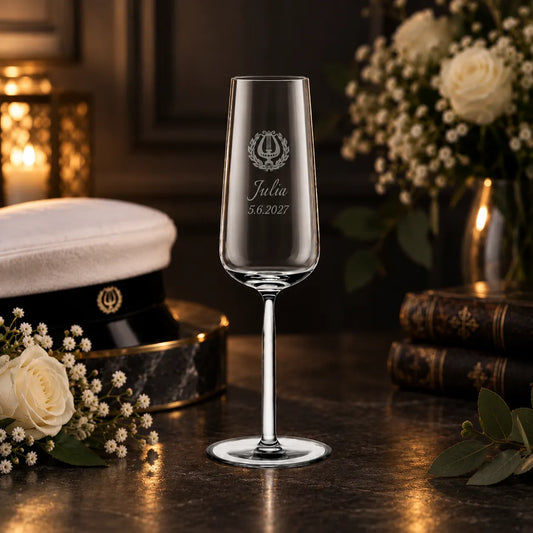 Ylioppilaslasi kaiverruksella (IITTALA SENTA)
